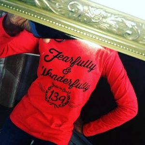 Custom Designed FEARFULLY & WONDERFULLY  Hoodie (Open to Private Offers)
